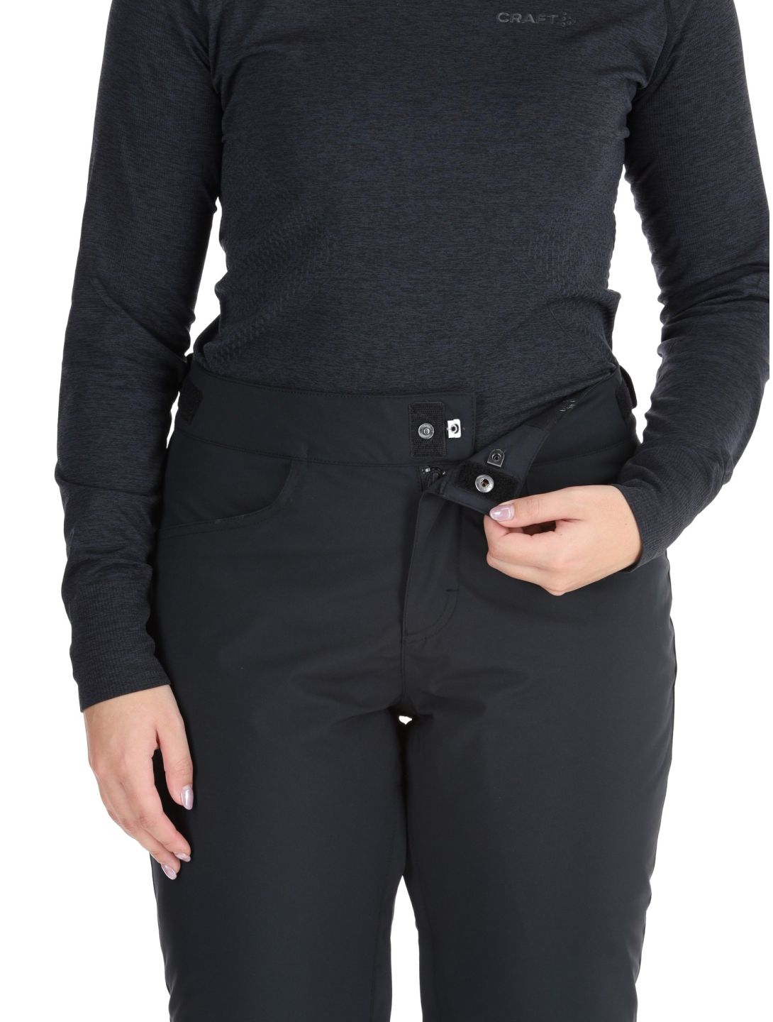 Roxy, Backyard ski pants women True Black black 