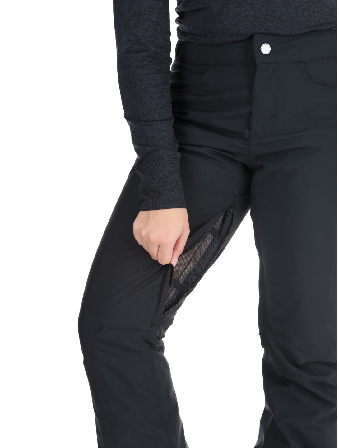 Roxy, Backyard ski pants women True Black black 