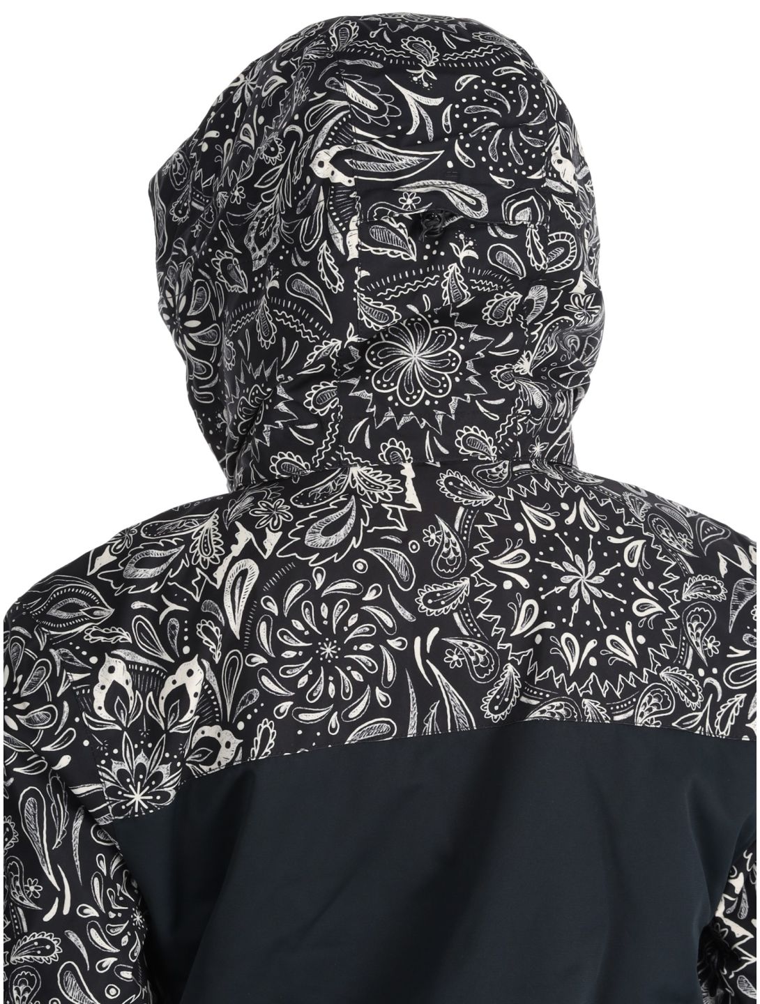 Roxy, Jetty Bloc ski jacket women True Black Bandanas black, white 