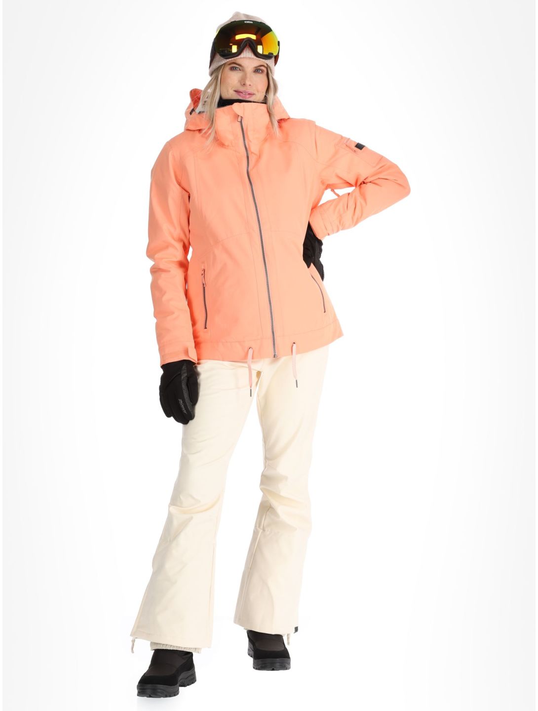 Roxy, Meade ski jacket women Peach Pink pink 