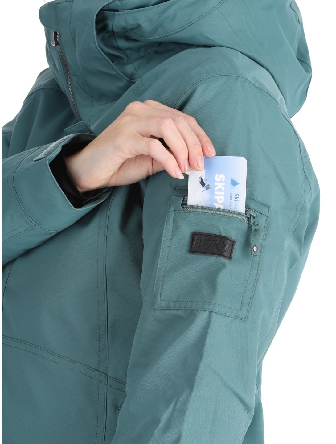 Roxy, Meade ski jacket women Sea Pine green 