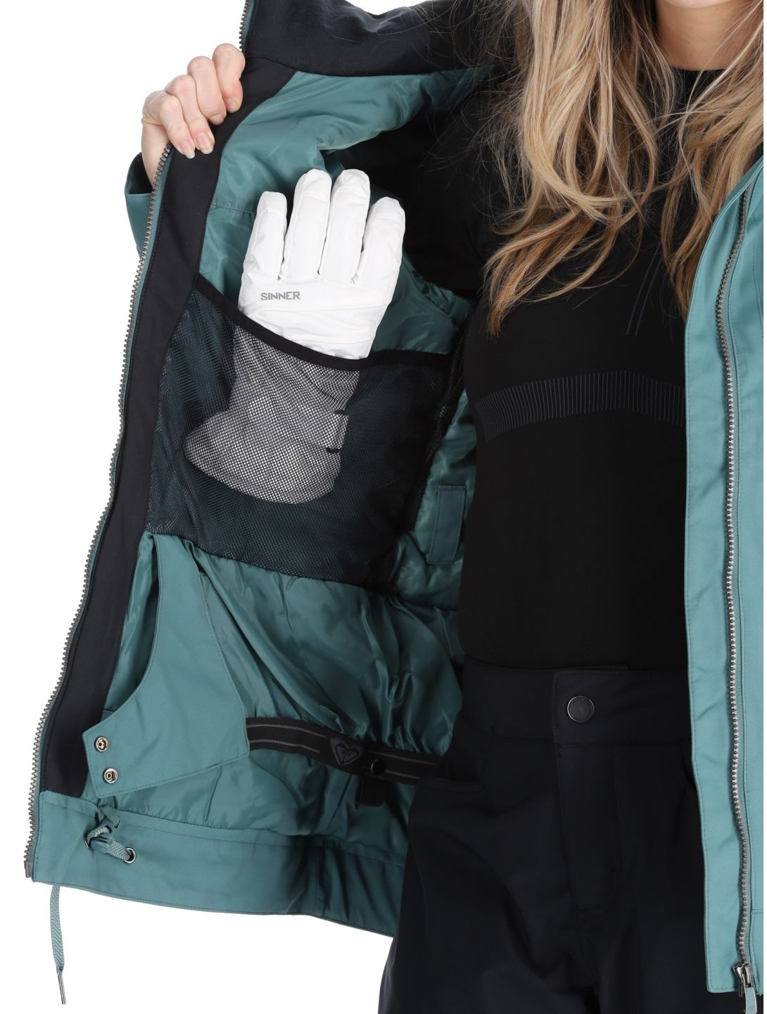 Roxy, Meade ski jacket women Sea Pine green 