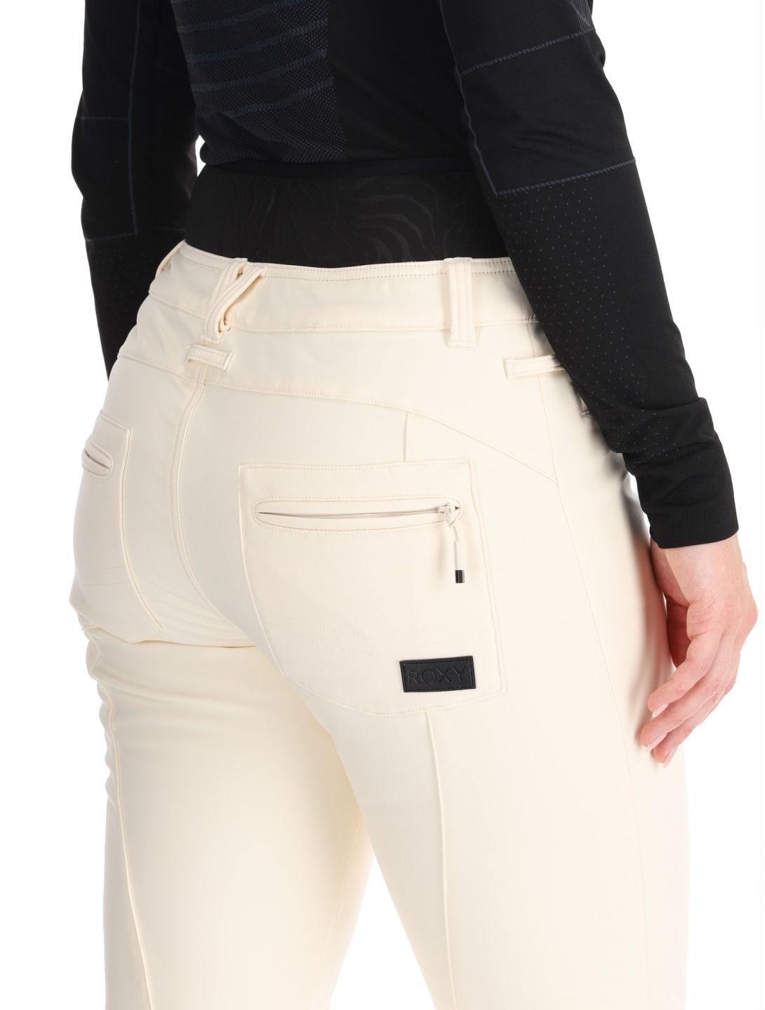 Roxy, Rising High ski pants women Buttercream beige 