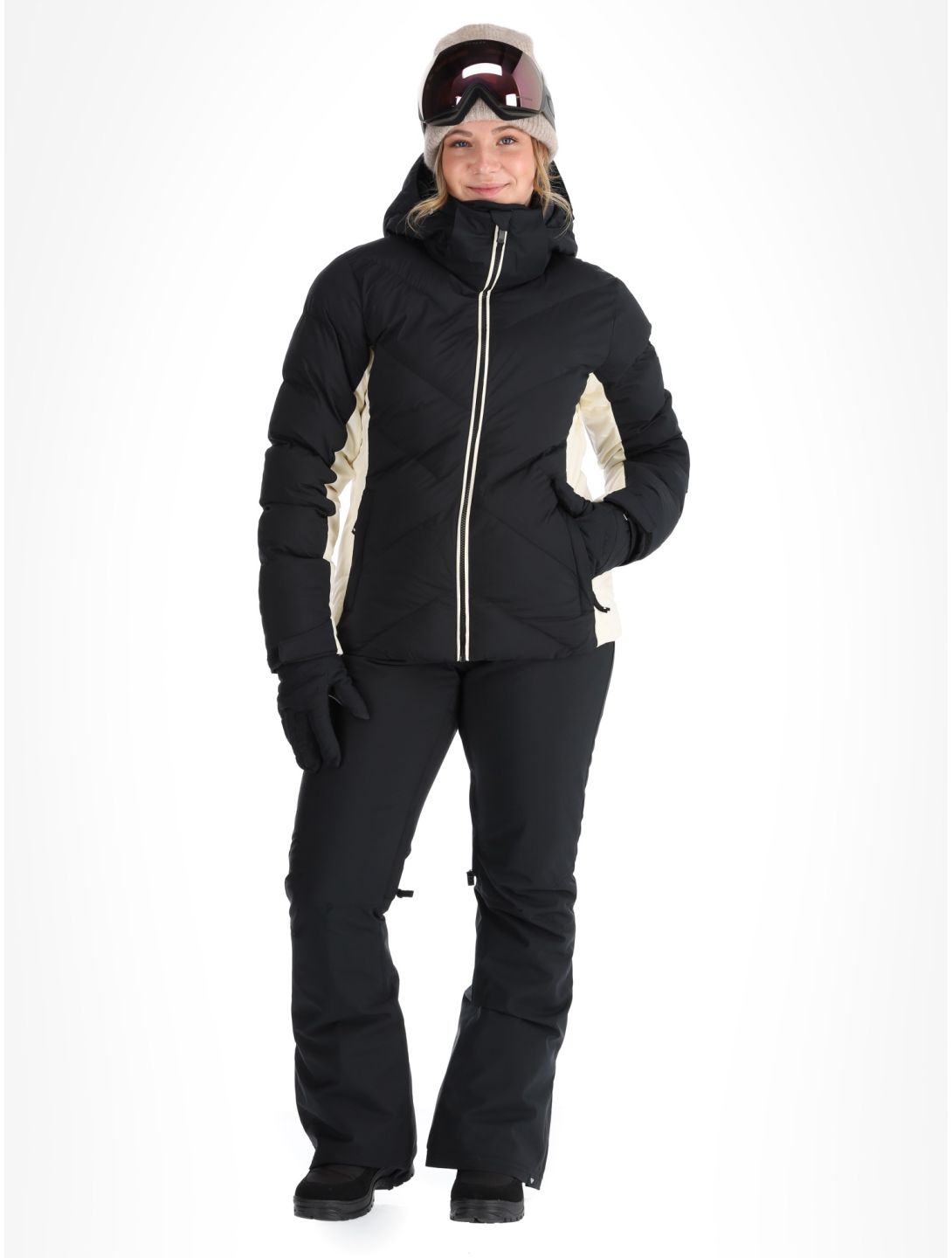 Roxy, Snowdrift ski jacket women True Black black 