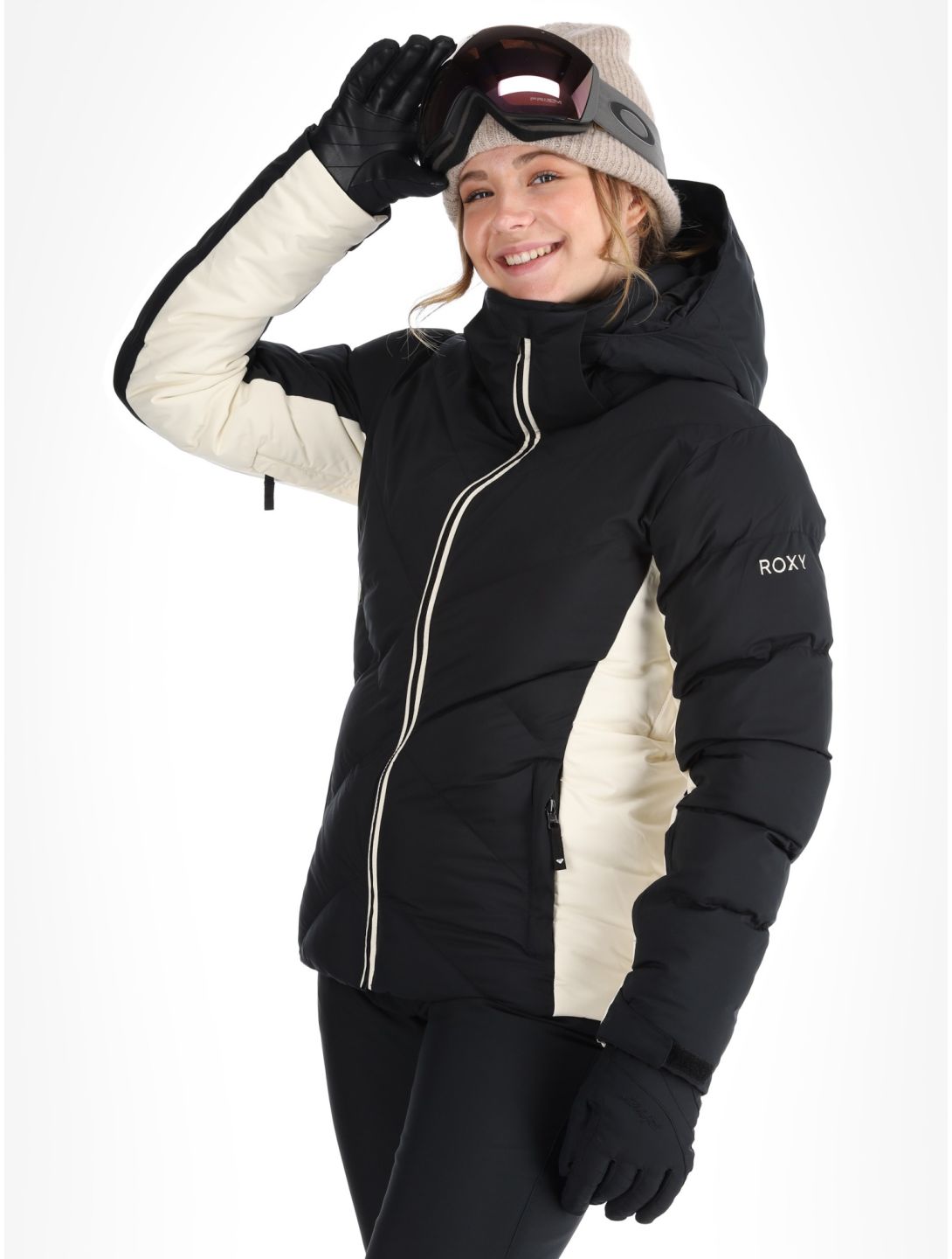 Roxy, Snowdrift ski jacket women True Black black 