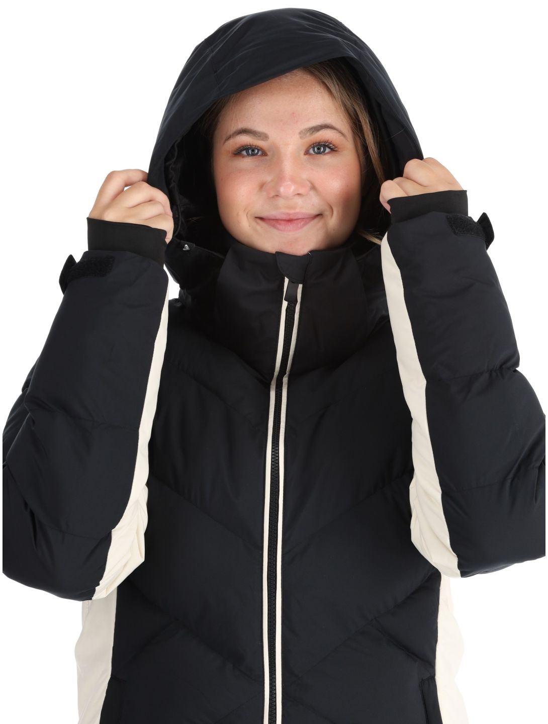 Roxy, Snowdrift ski jacket women True Black black 