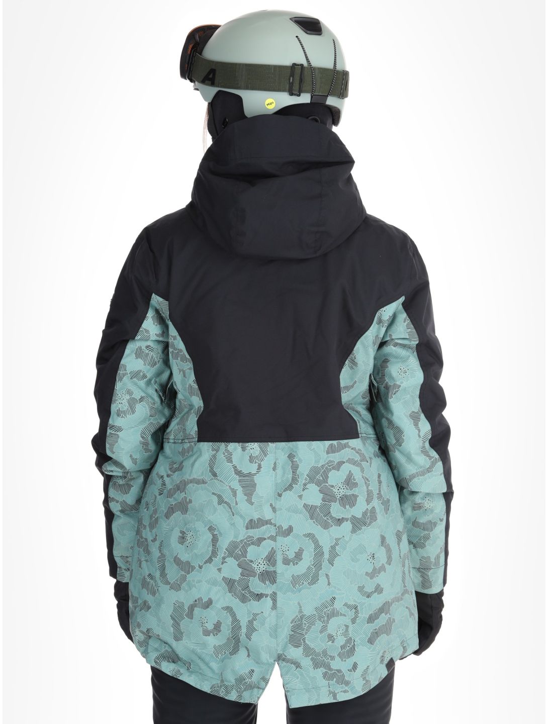 Roxy, Stated ski jacket women Lily Pad Sketch Book black, green 