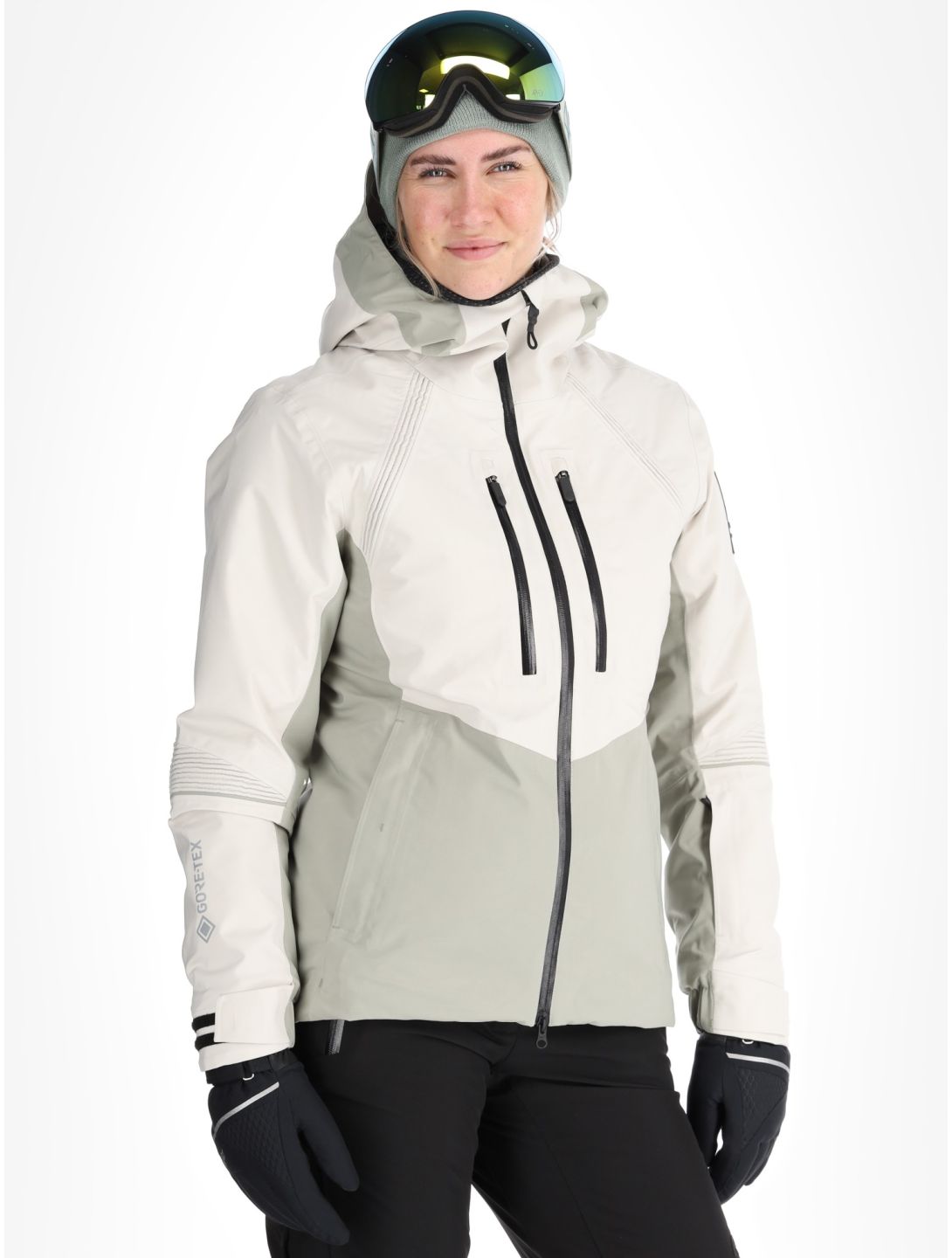 Rukka, Saarla ski jacket women Natural White beige, grey 