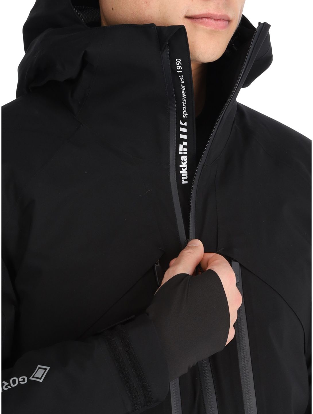 Rukka, Saaros ski jacket men Basic Black black 