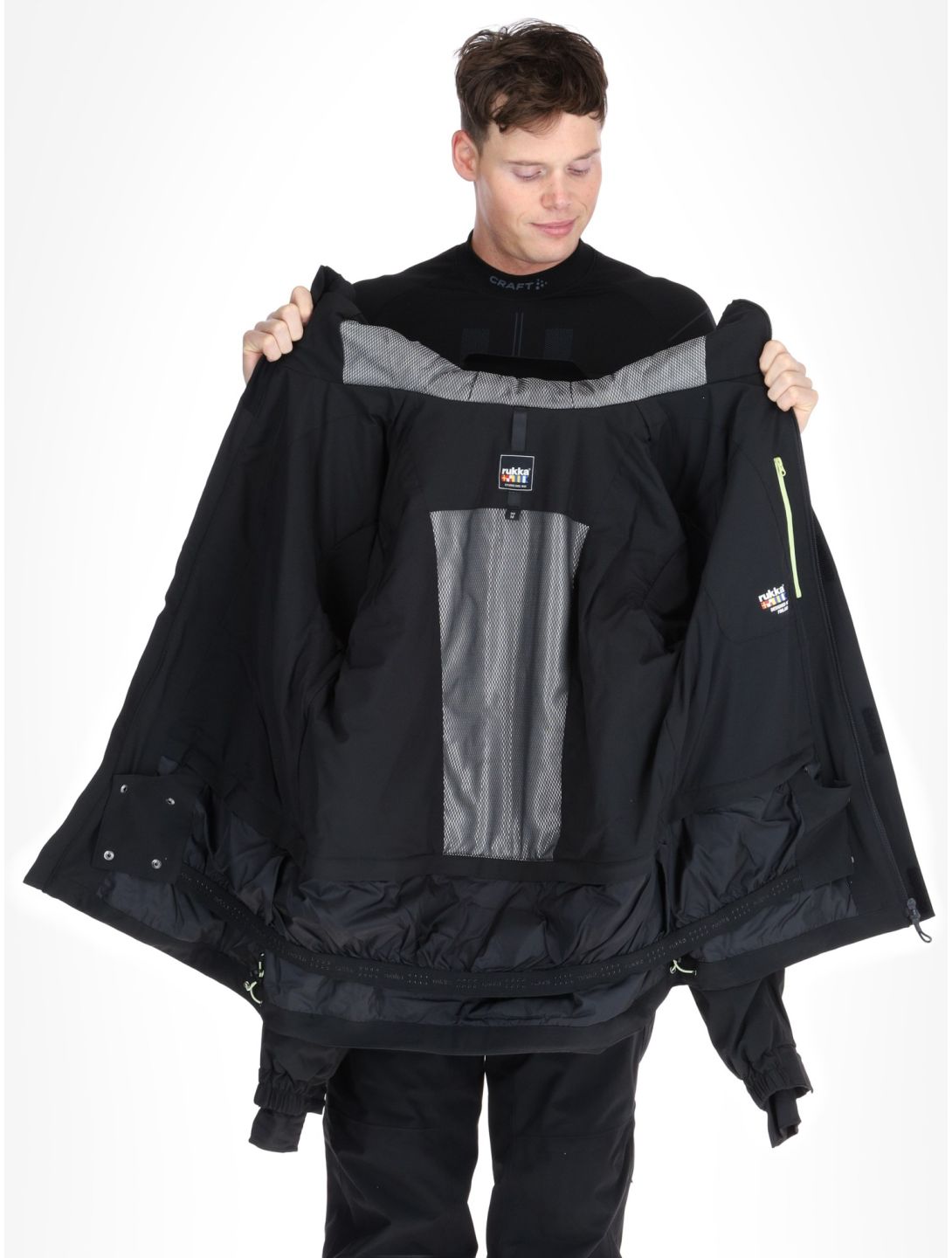 Rukka, Sahlos ski jacket men Basic Black black 