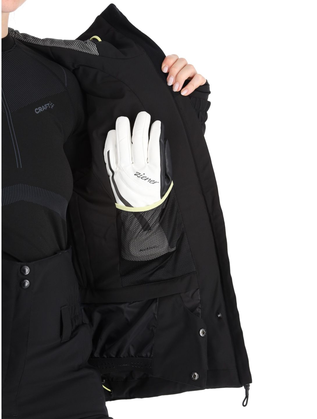 Rukka, Sarva ski jacket women Basic Black black 