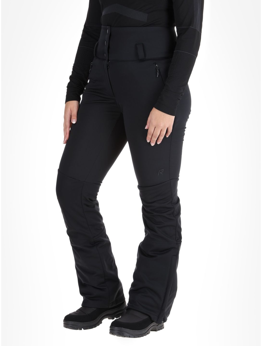 Rukka, Soikko softshell ski pants women Basic Black black 