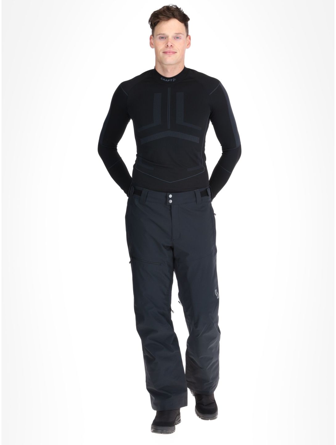 Scott, Pants M's Ultimate Dryo 10 ski pants men Black black 