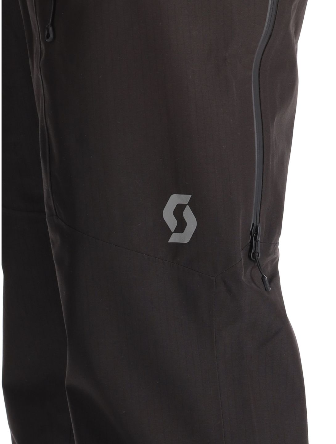 Scott, Pants M's Vertic Ripstop 3L hardshell ski pants men Black black 