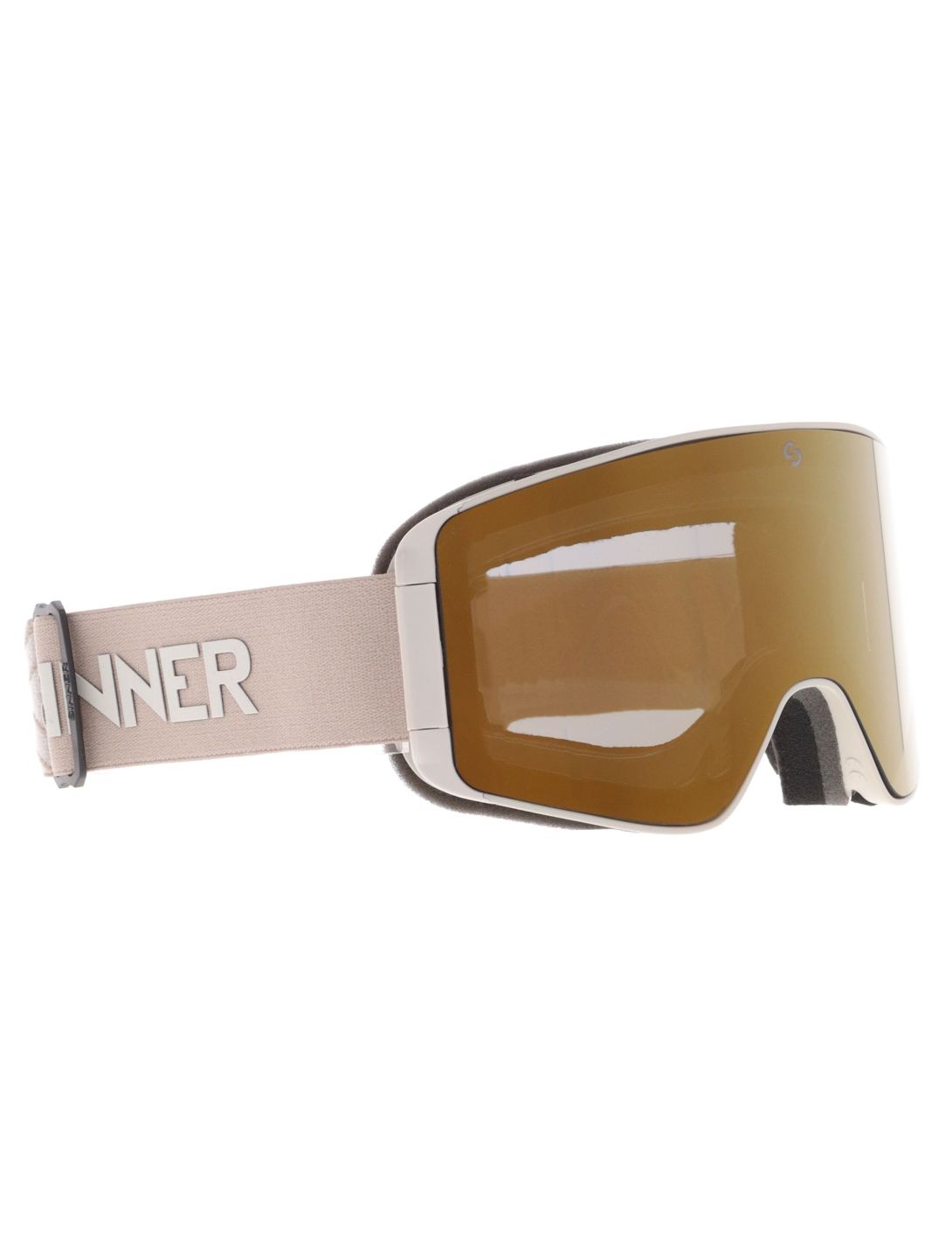 Sinner, Aura goggles spare lens unisex Matt Light Beige beige 