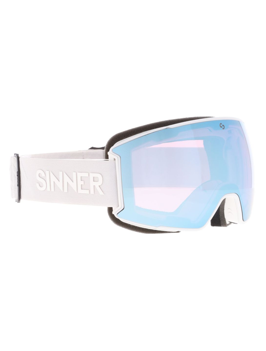 Sinner, Boreas goggles spare lens unisex Matt White white 