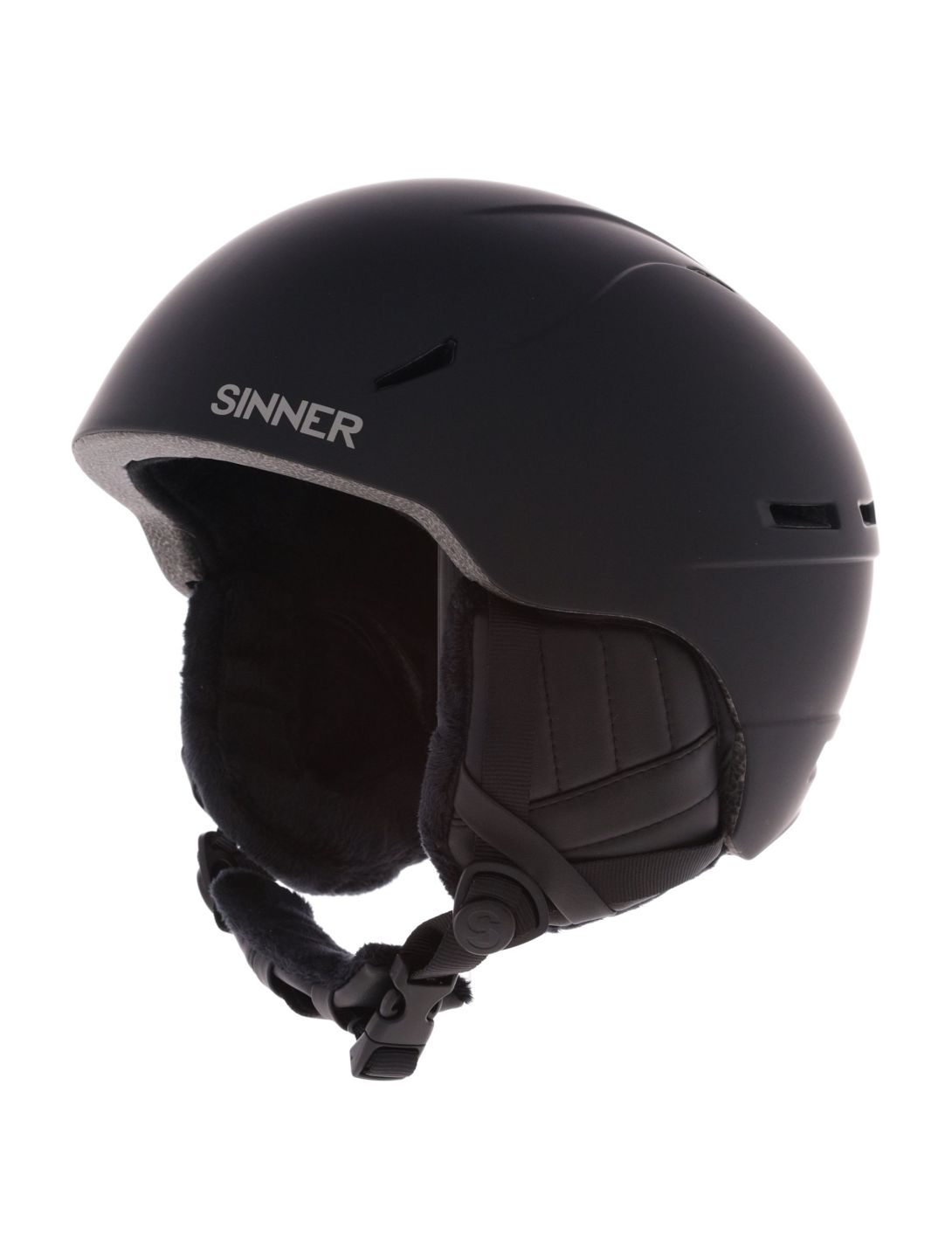 Sinner, Crest ski helmet unisex Matt Black black 