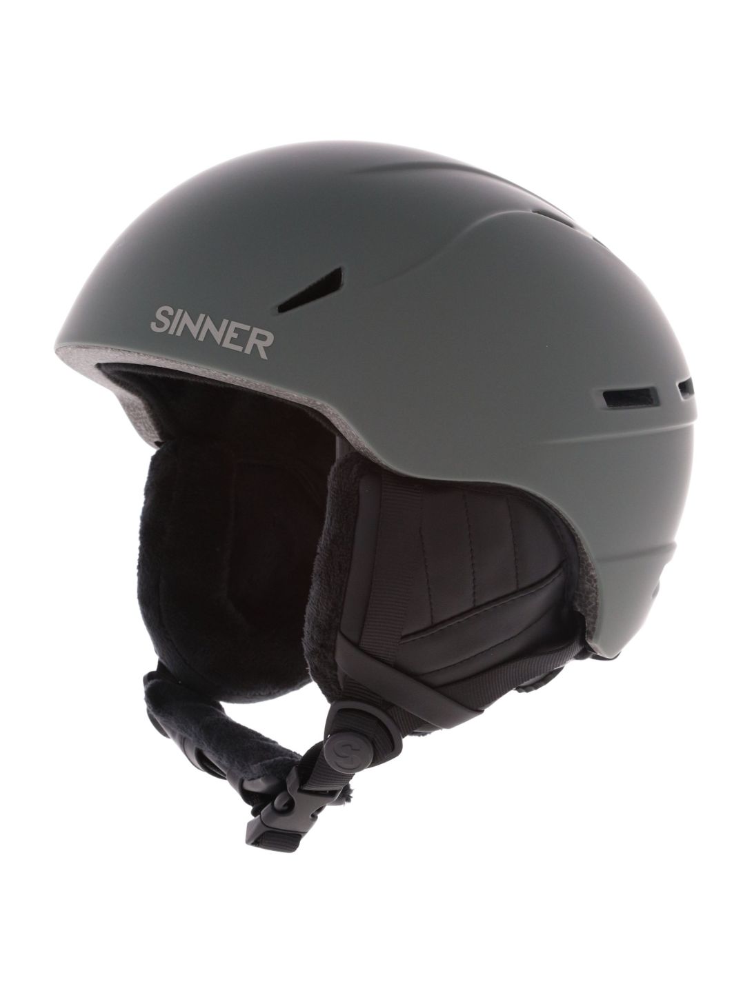 Sinner, Crest ski helmet unisex Matt Moss green 