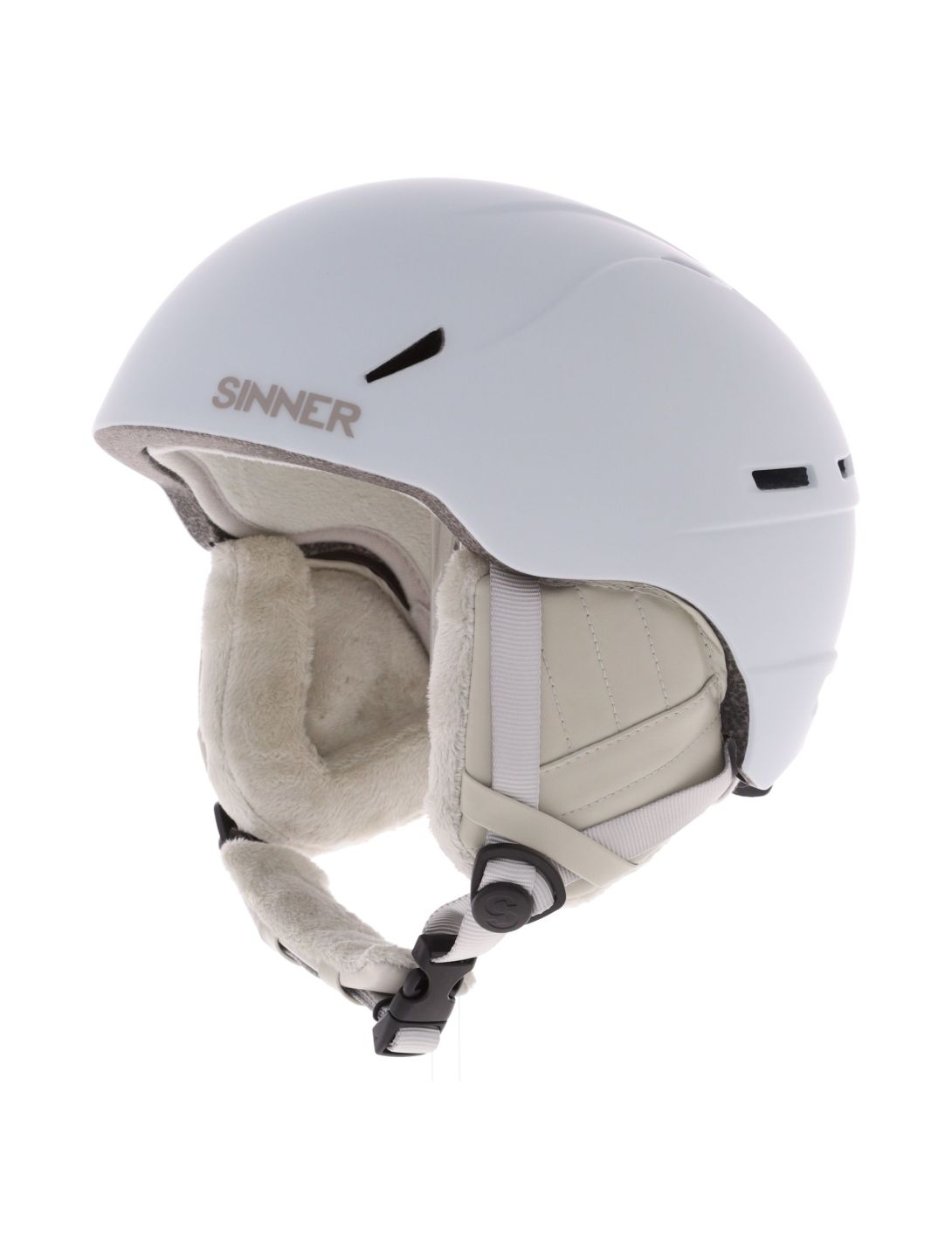 Sinner, Crest ski helmet unisex Matt White white 