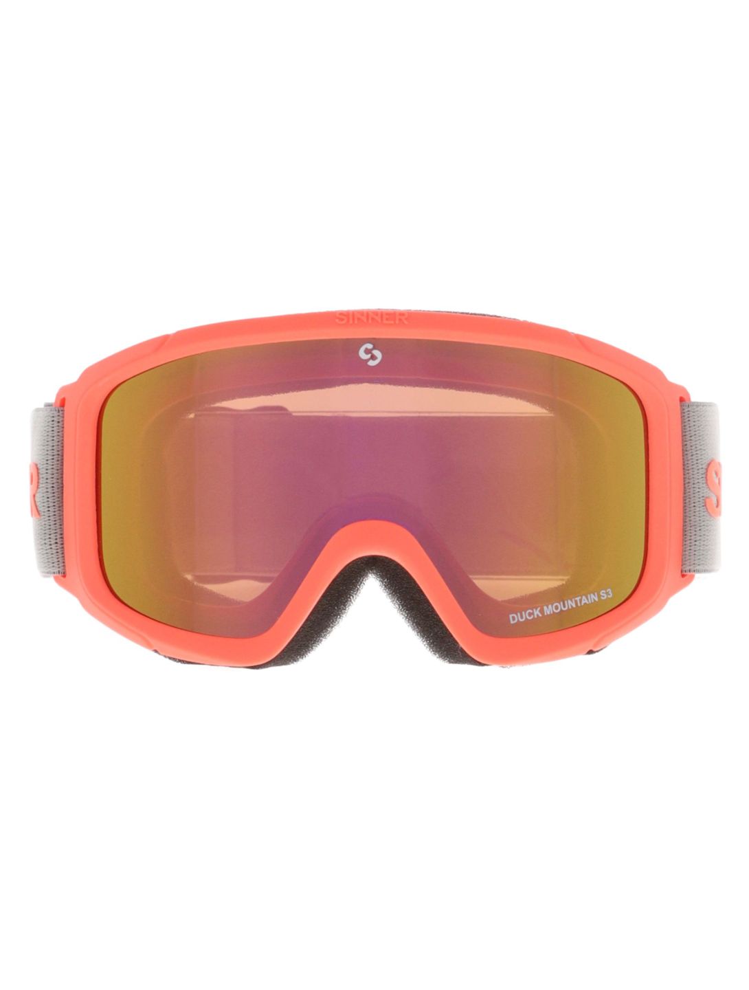 Sinner, Duck Mountain goggles kids Matt Orange orange 