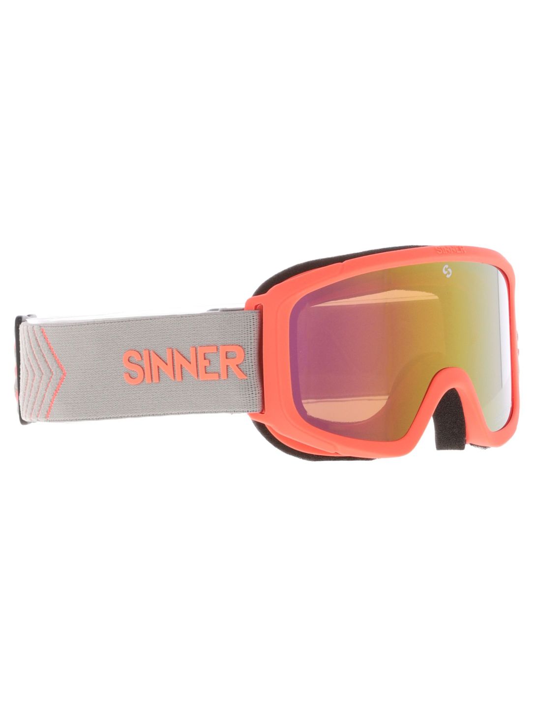 Sinner, Duck Mountain goggles kids Matt Orange orange 