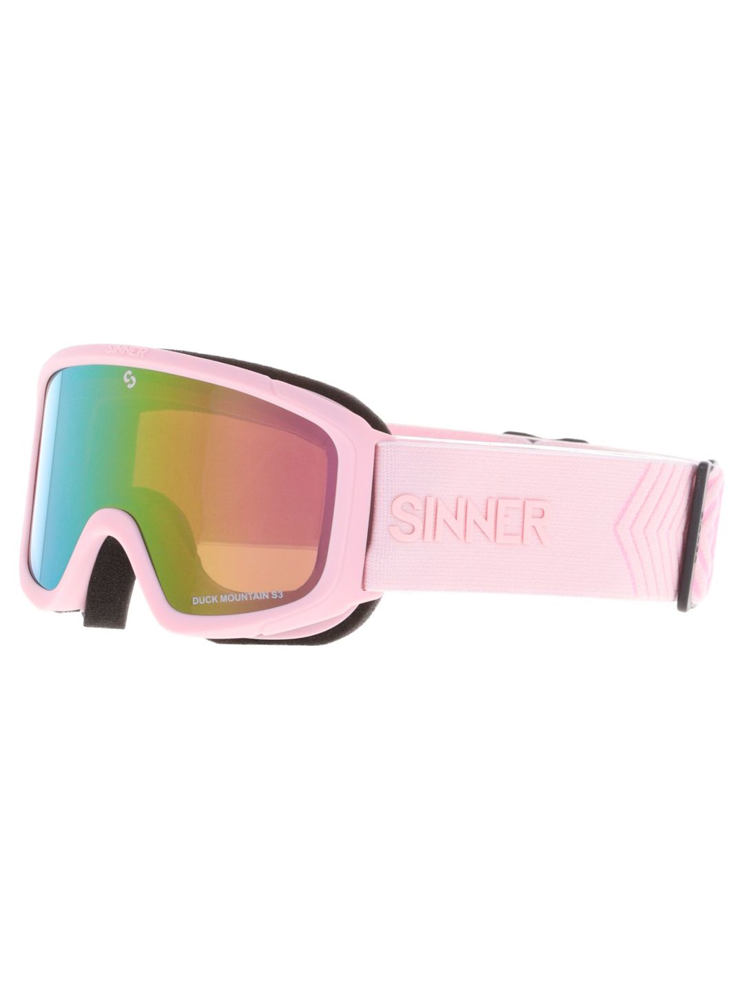 Sinner, Duck Mountain goggles kids Matt Pink pink 