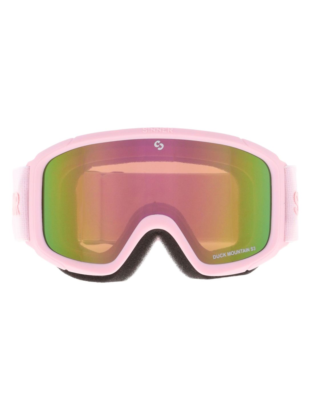 Sinner, Duck Mountain goggles kids Matt Pink pink 