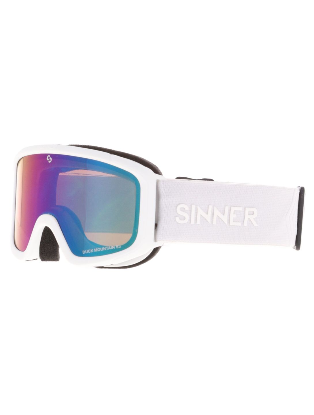 Sinner, Duck Mountain goggles kids Matt White white 