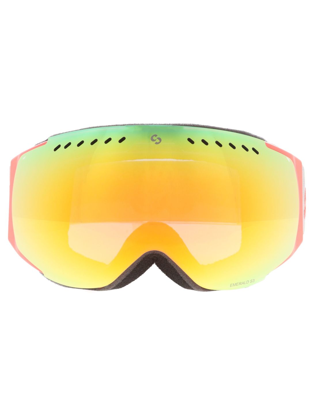 Sinner, Emerald goggles unisex Matt Orange grey, orange 