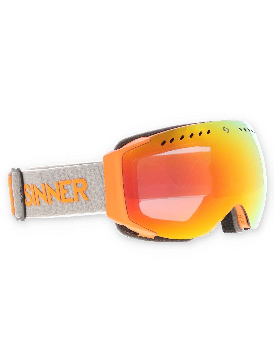 Sinner, Emerald goggles unisex Matt Orange orange 