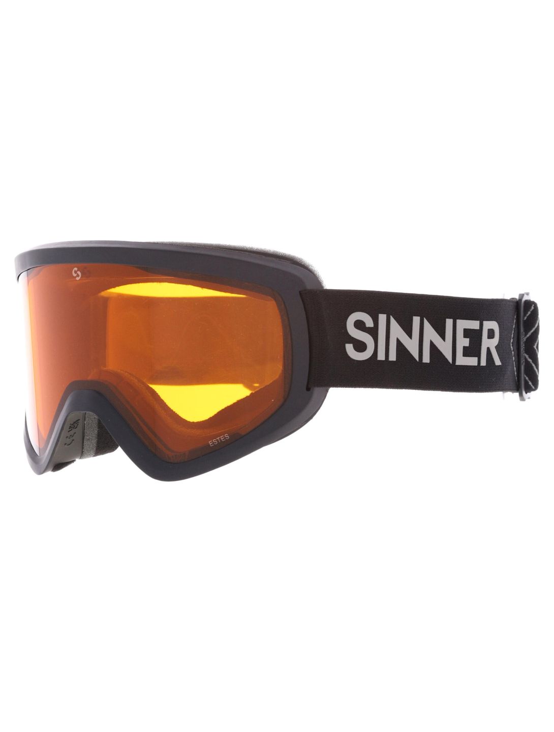 Sinner, Estes goggles unisex Matt Black black 