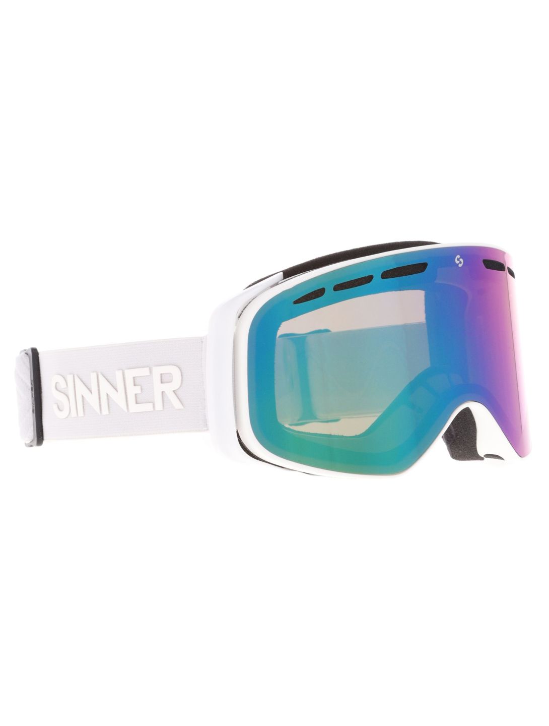 Sinner, Olympia goggles unisex Matt White white 