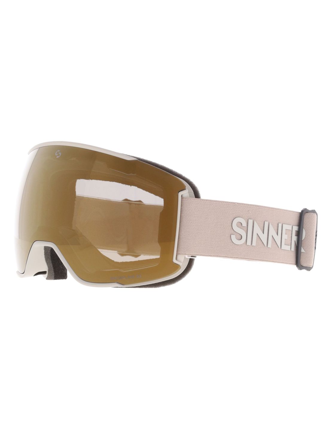 Sinner, Snowflake goggles spare lens unisex Mat Light Grey grey 