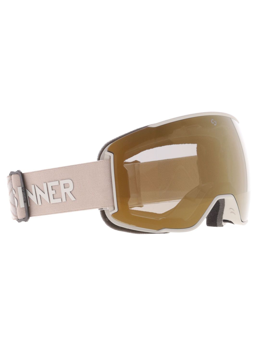 Sinner, Snowflake goggles spare lens unisex Mat Light Grey grey 