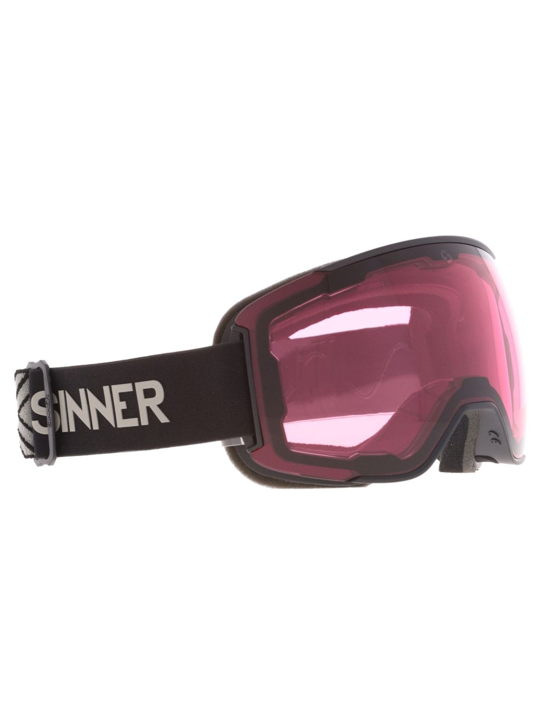 Sinner, Snowflake goggles spare lens unisex Matt Black black 