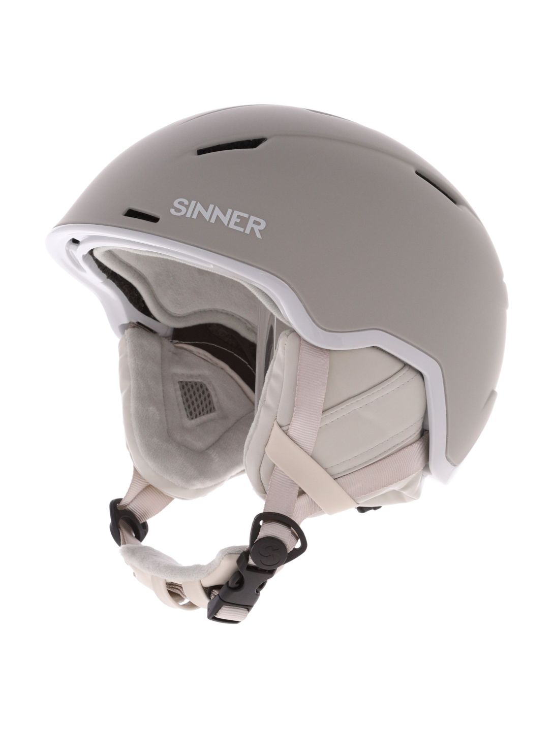 Sinner, Snowmass ski helmet unisex Matt Light Grey grey 