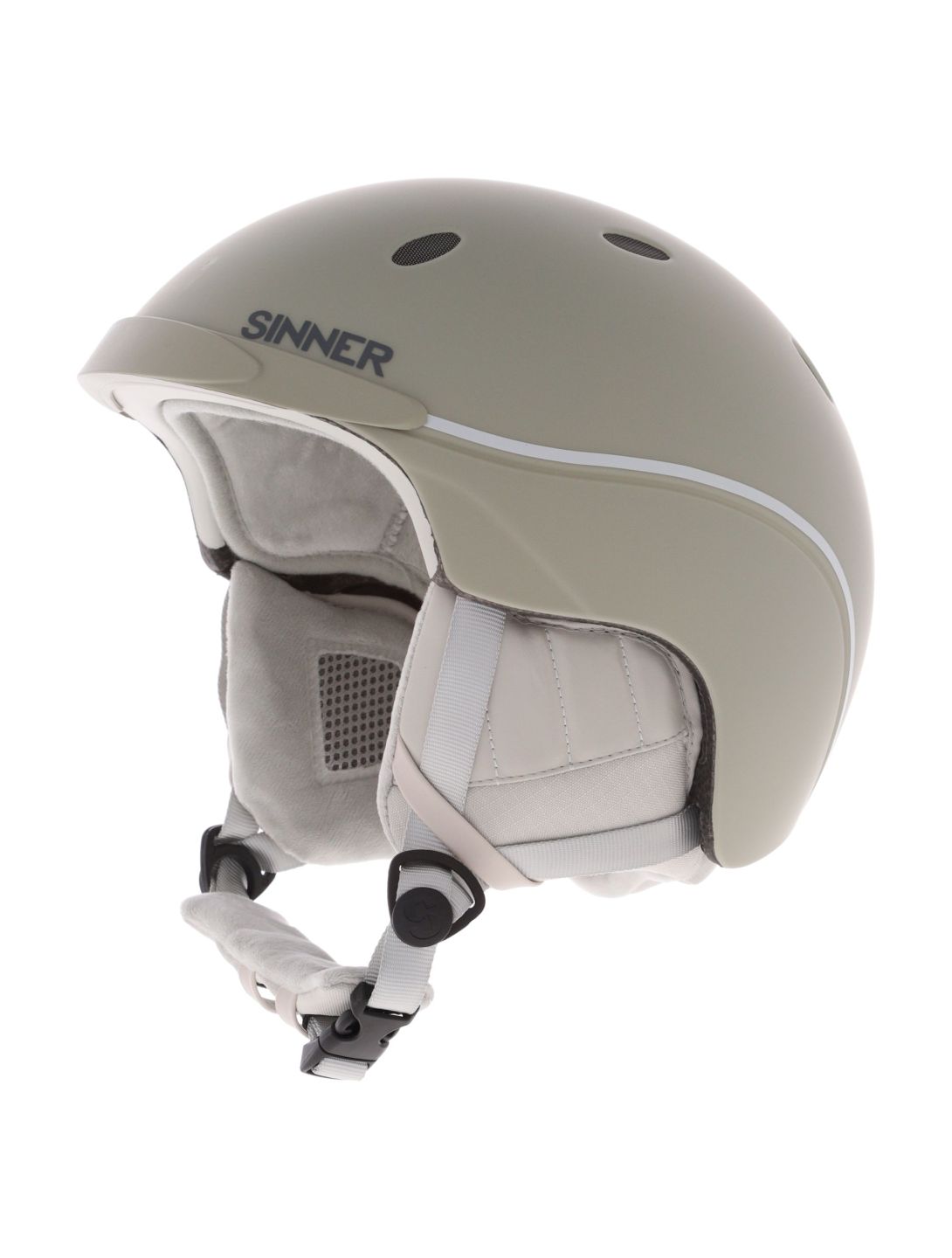 Sinner, Titan ski helmet unisex Matt Light Beige beige 