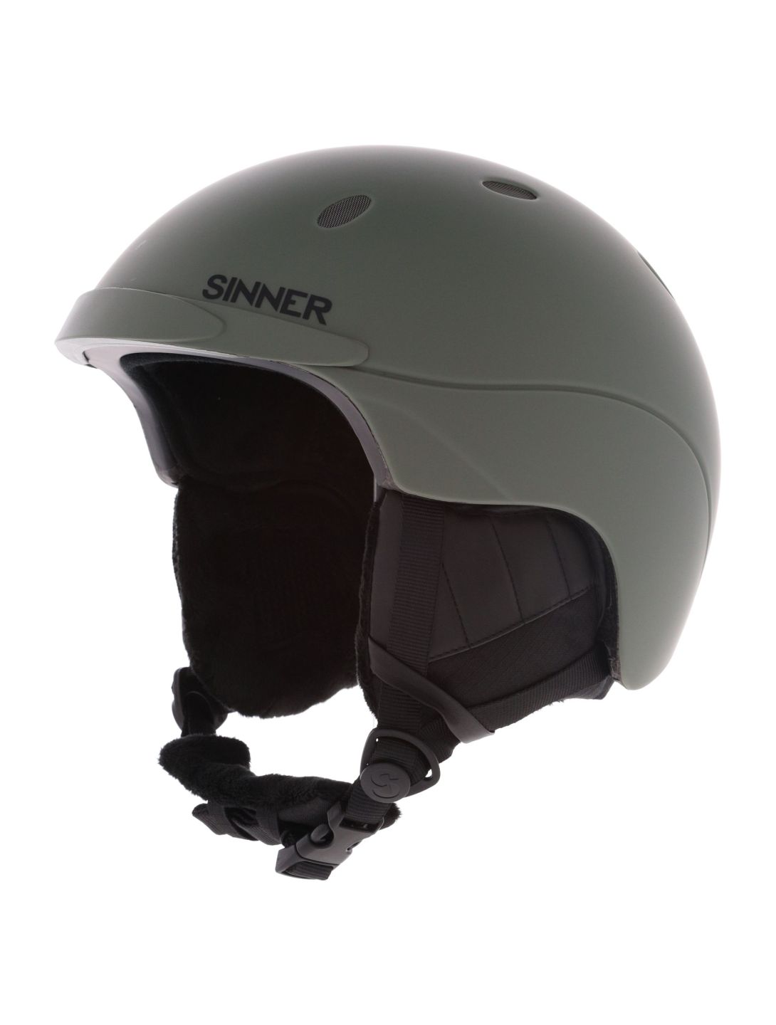 Sinner, Titan ski helmet unisex Matt Moss Green green 