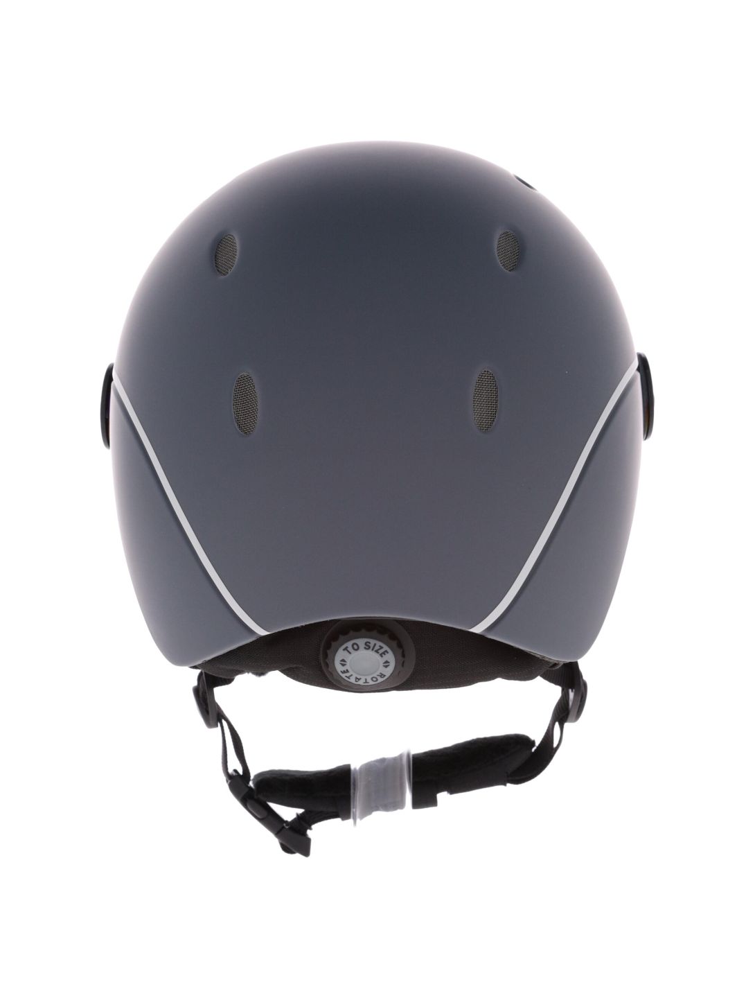 Sinner, Titan Visor ski helmet with visor unisex Matt Dark Grey grey 