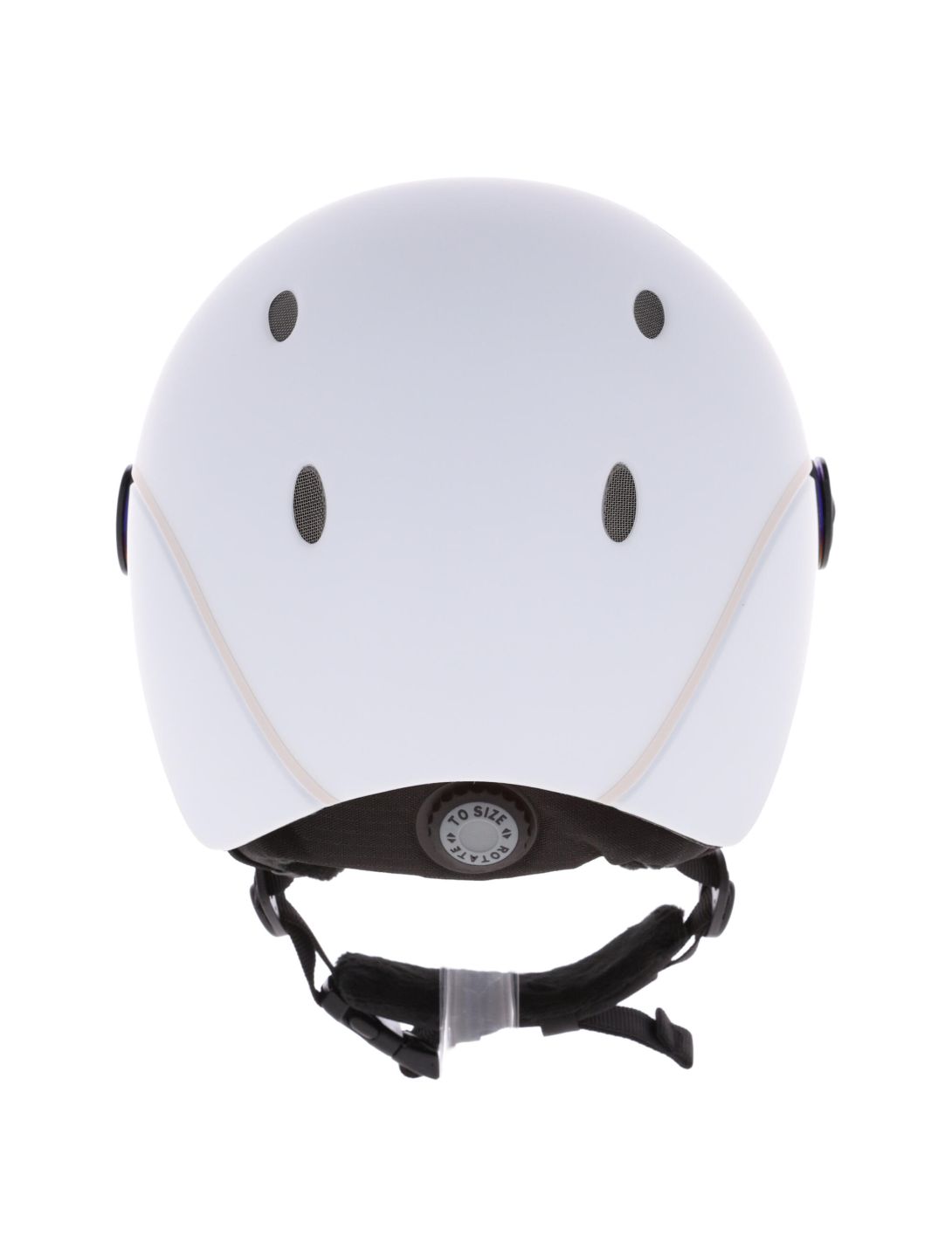 Sinner, Titan Visor ski helmet with visor unisex Matt White white 