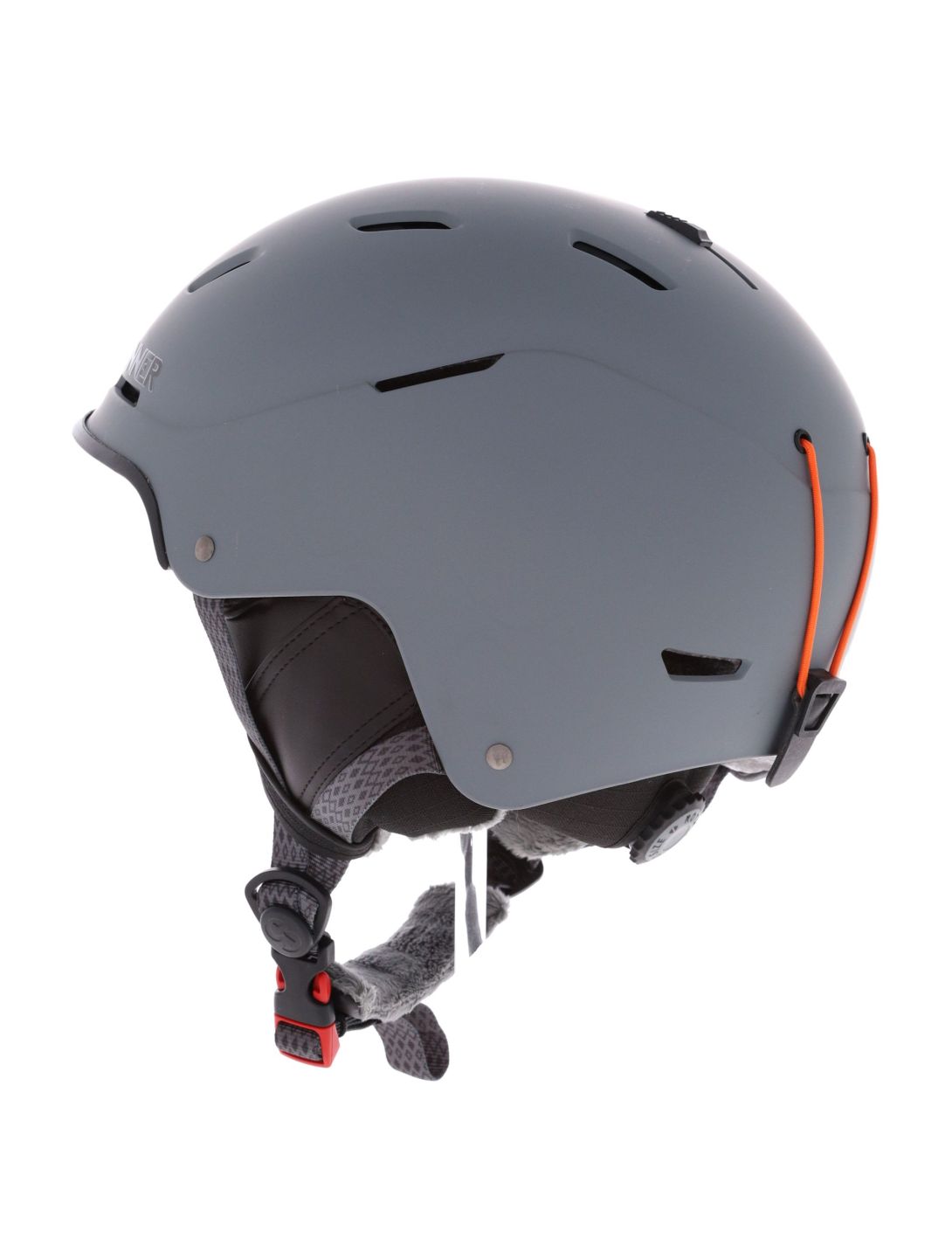 Sinner, Whistler ski helmet unisex Matt Dark Grey grey 