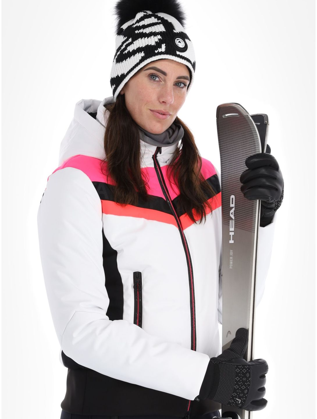 Sportalm Kitzbühel, Anniston m.Kap.o.P. ski jacket women Optical white white 