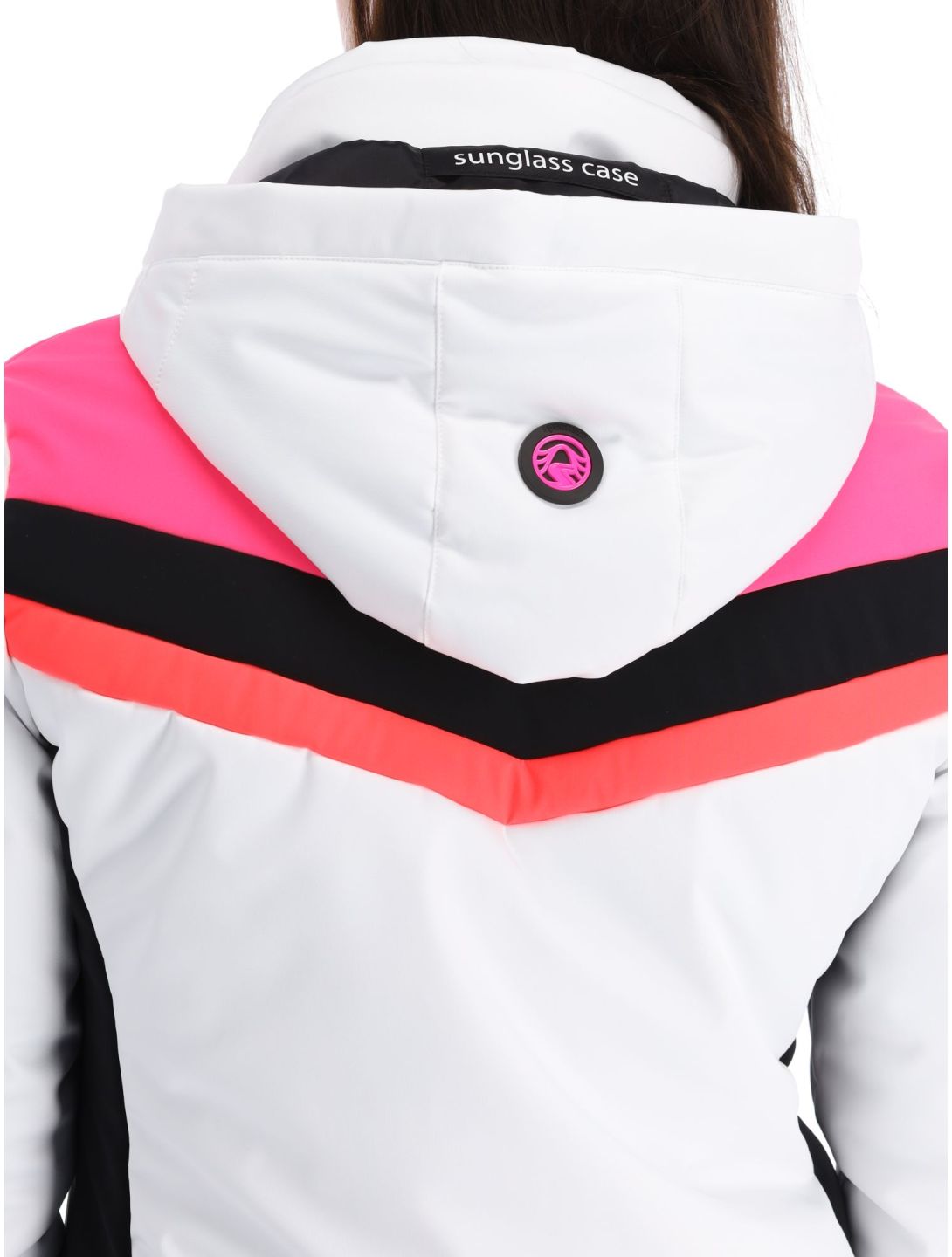 Sportalm Kitzbühel, Anniston m.Kap.o.P. ski jacket women Optical white white 