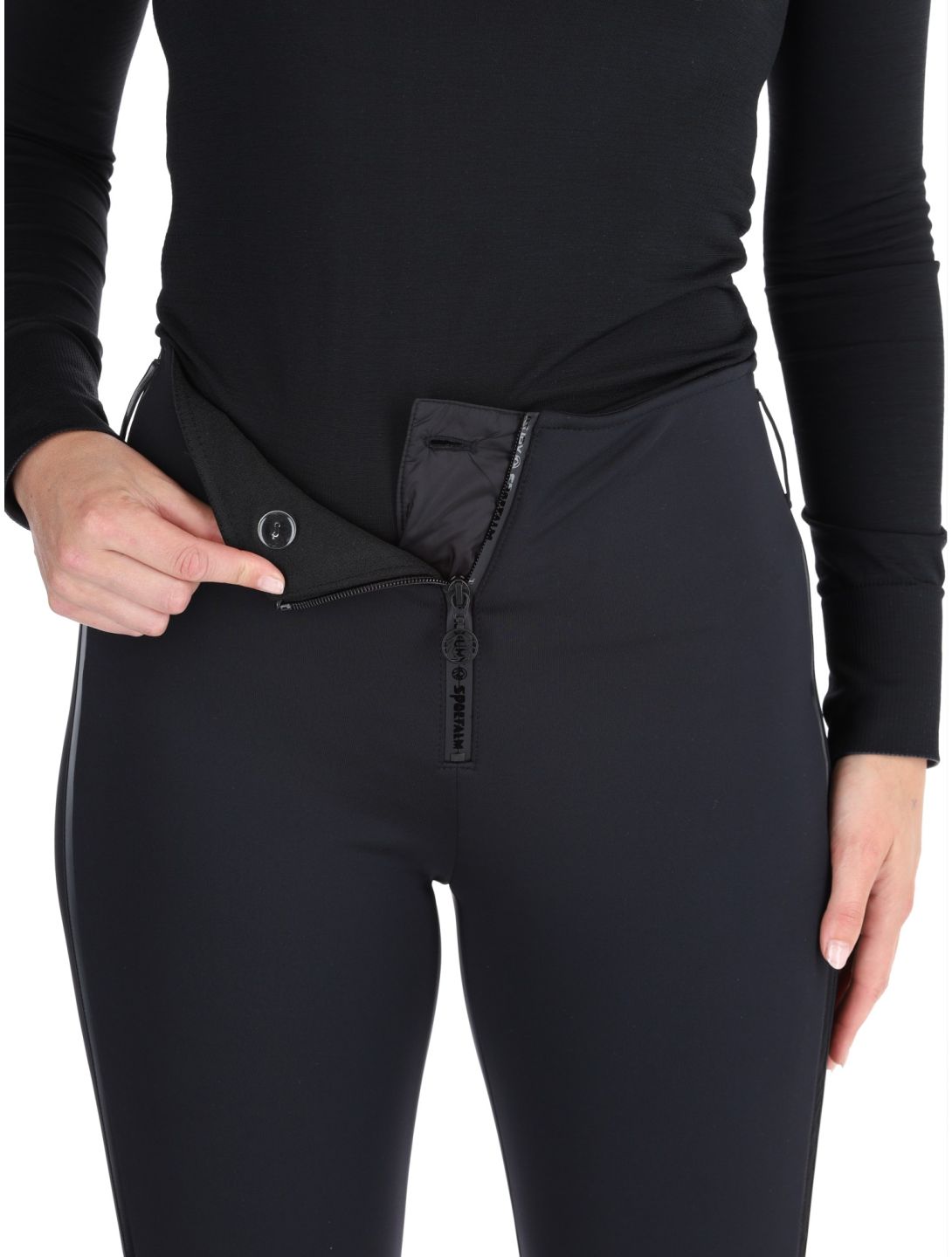 Sportalm Kitzbühel, Danica ST softshell ski pants women Black black 