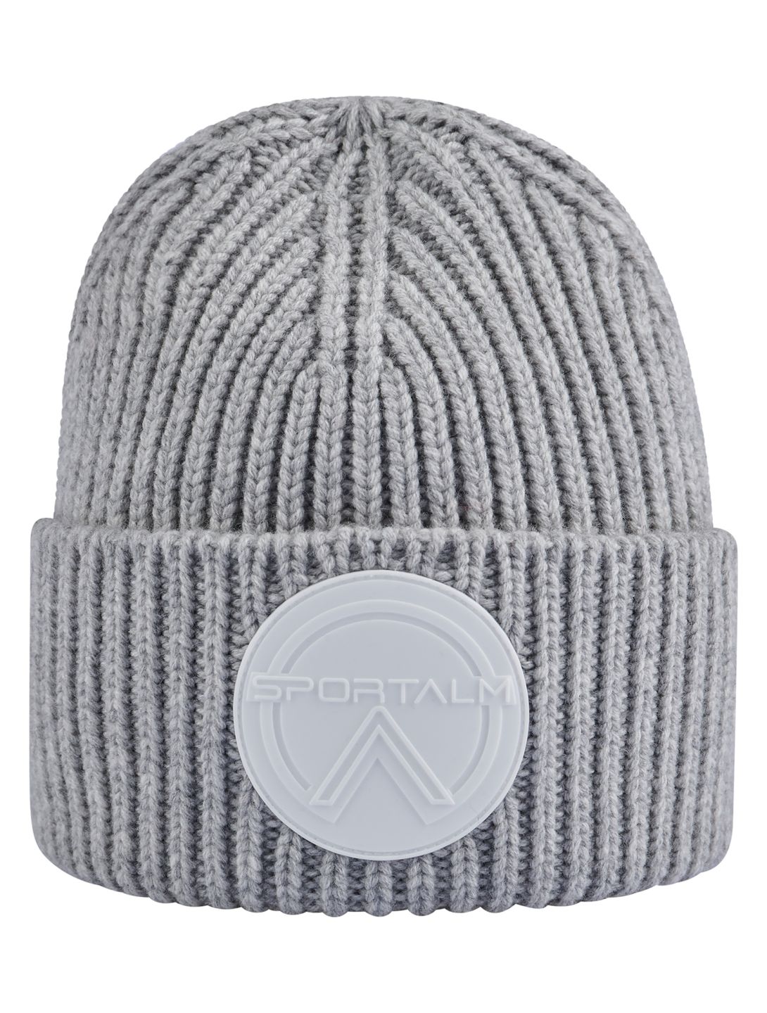 Sportalm Kitzbühel, Graphic beanie men Snow White white 