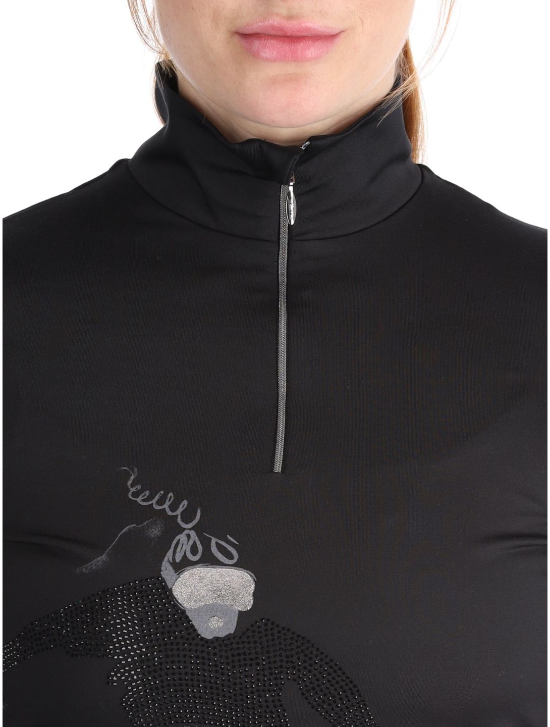 Sportalm Kitzbühel, Holy pullover women Black black 