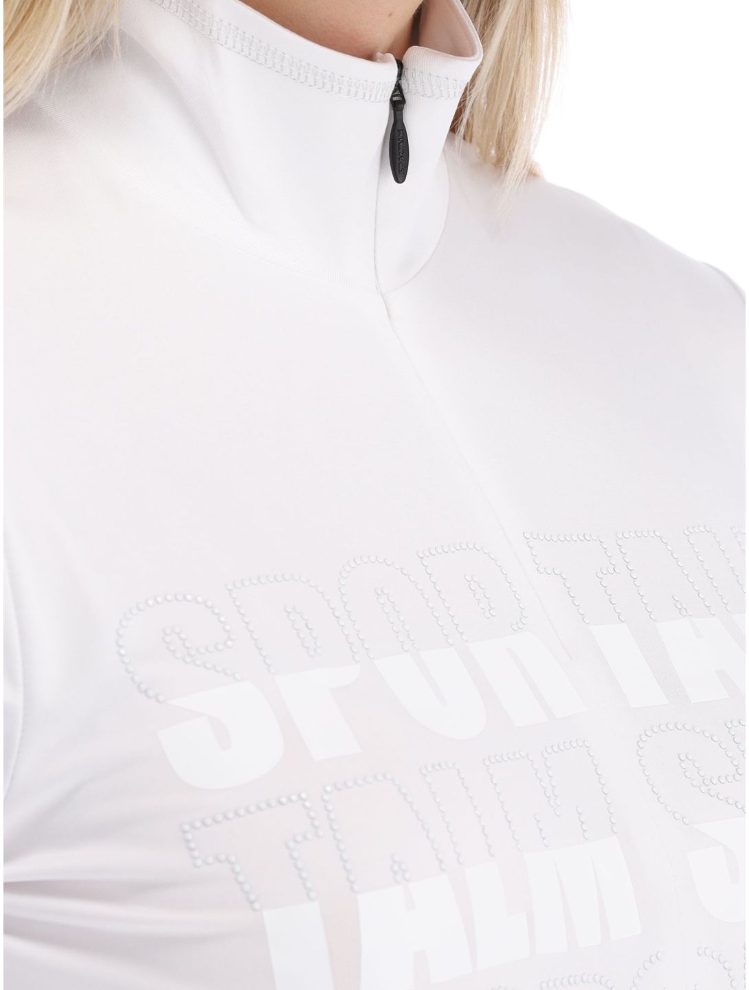 Sportalm Kitzbühel, Identity pullover women Optical white white 