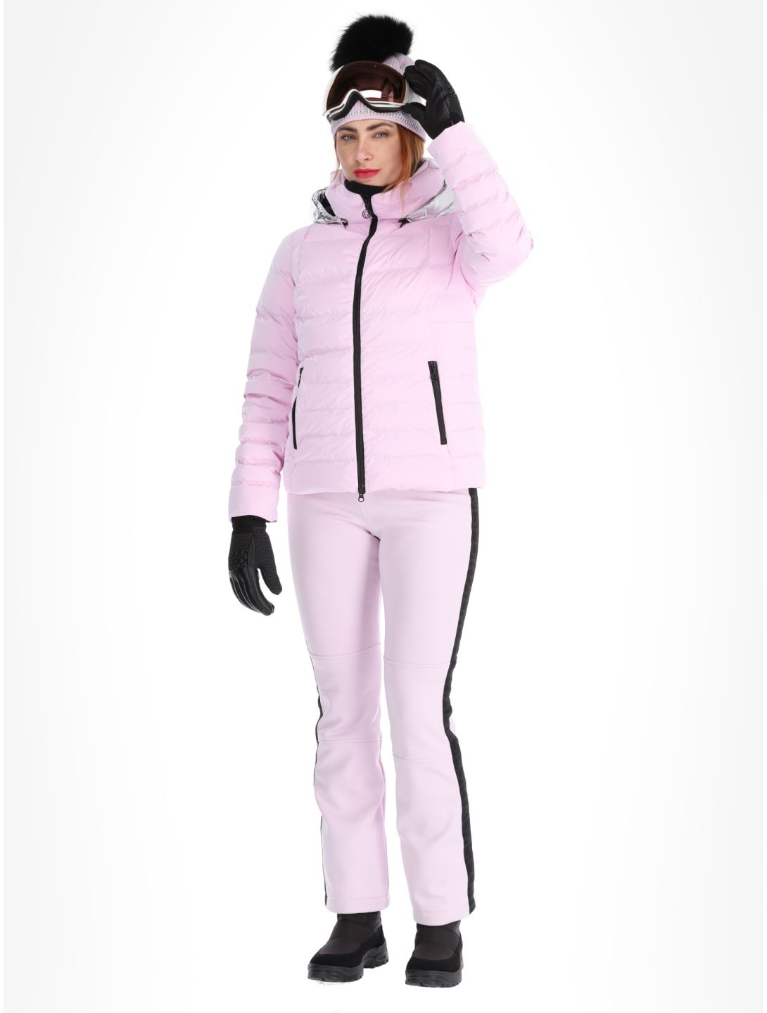 Sportalm Kitzbühel, Lissabon CH m.Kap.o.P. ski jacket women Chalk Pink pink 