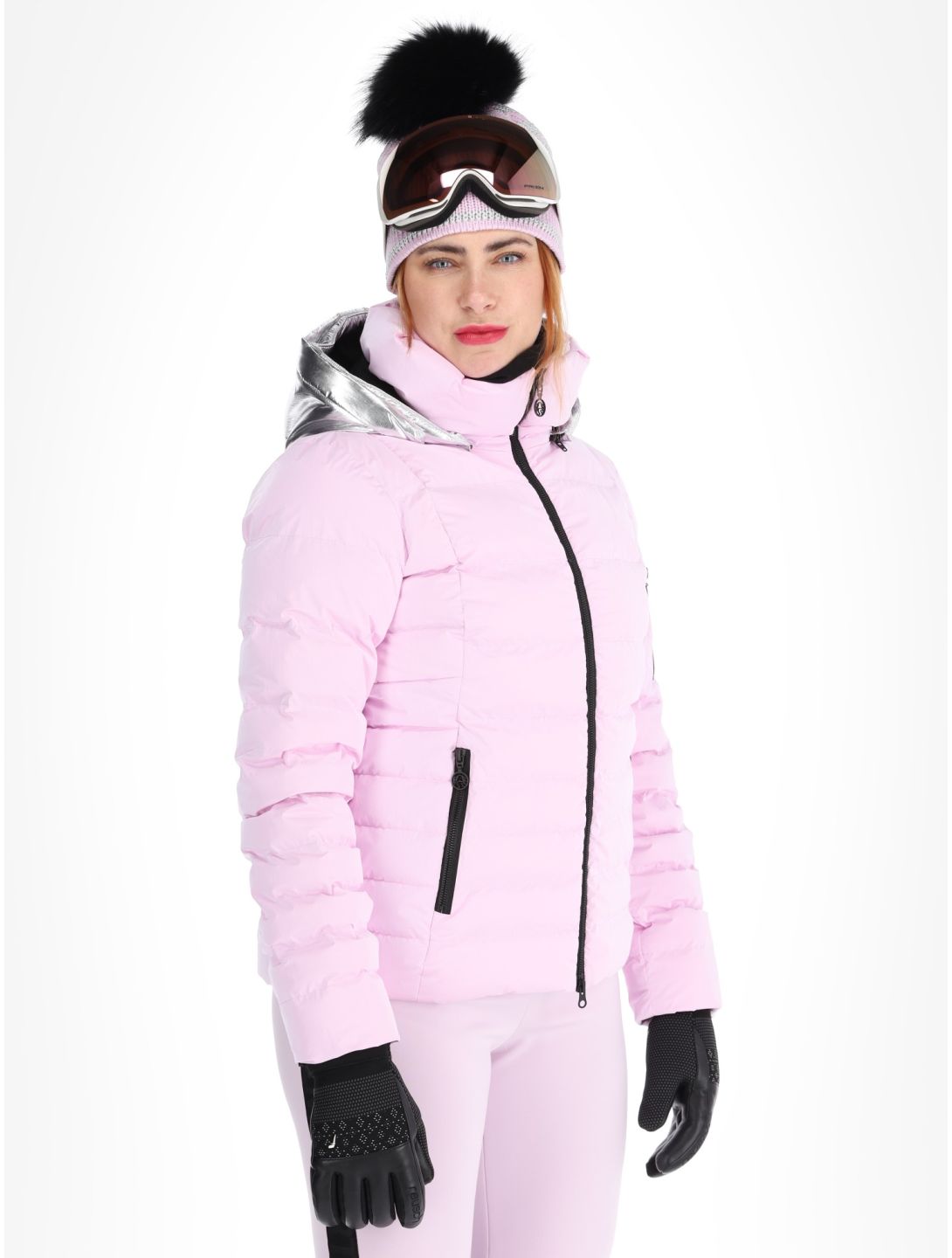 Sportalm Kitzbühel, Lissabon CH m.Kap.o.P. ski jacket women Chalk Pink pink 