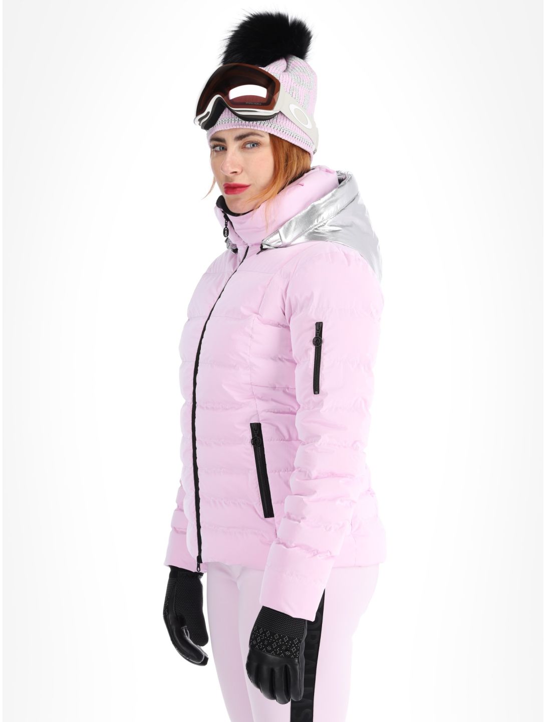 Sportalm Kitzbühel, Lissabon CH m.Kap.o.P. ski jacket women Chalk Pink pink 